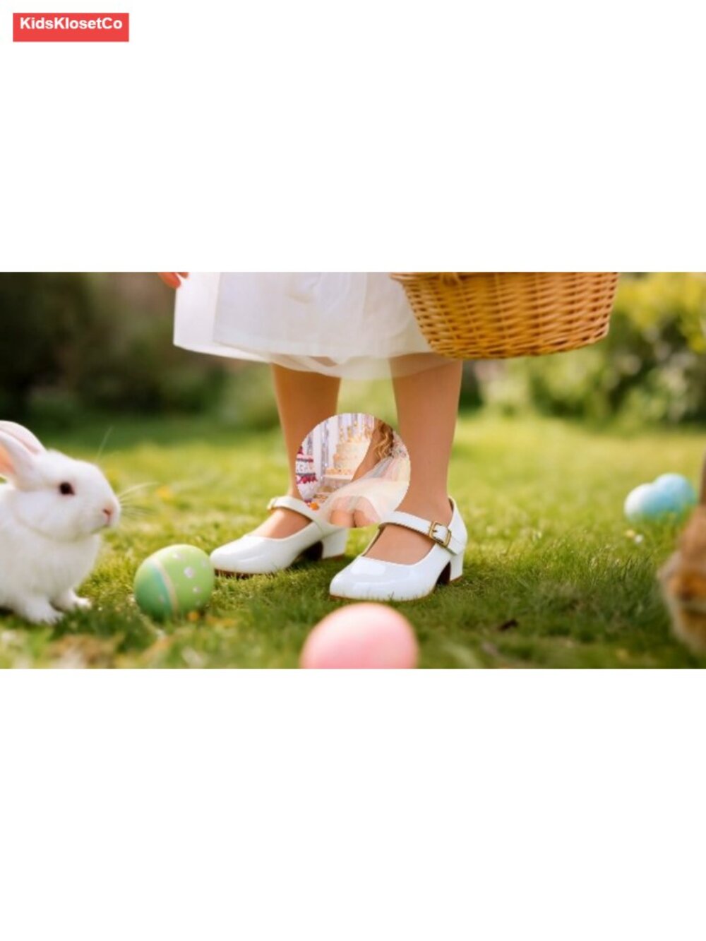 Girls Low Heels Mary Jane Dress Shoes Patent Leather Flats Princess - Picture 6 of 6